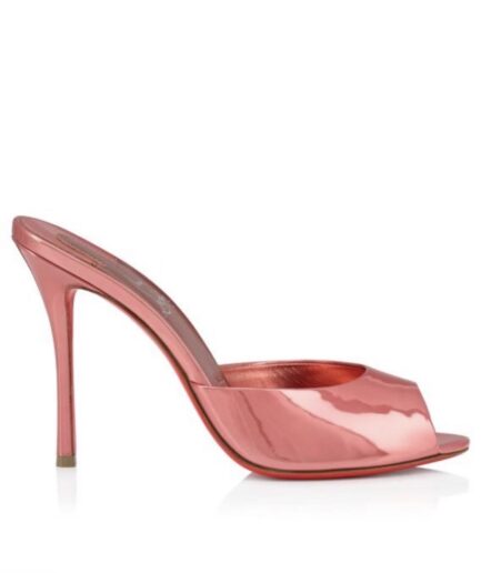 Christian Louboutin Me Dolly Mules- Grape Fruit
