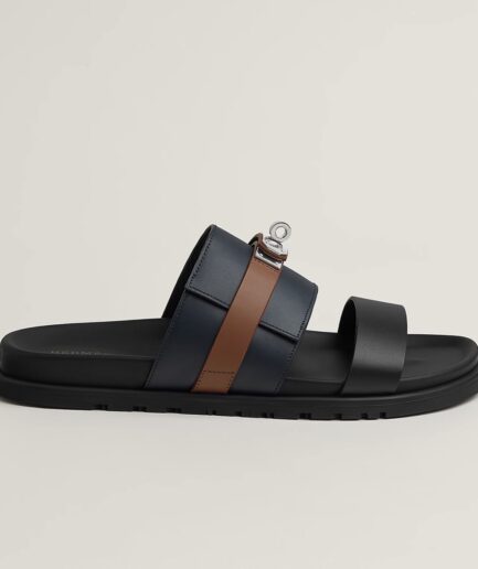 Hermès Jackson Sandal – Multicolore Marine
