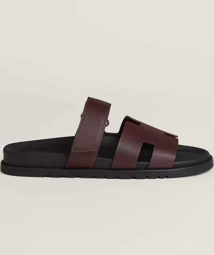 Hermès Chypre Sandal – Bordeaux