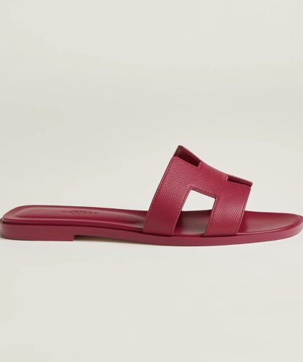 Hermès Oran Sandal – Rose Magenta