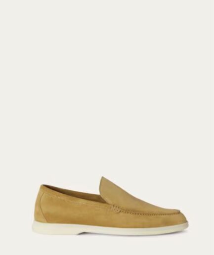 Loro Piana Summer Walk Loafer Suede – Dijon Mustard Yellow
