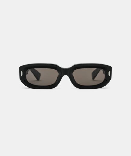 Amiri Fairfax Exposed Sunglasses- Black/Silver
