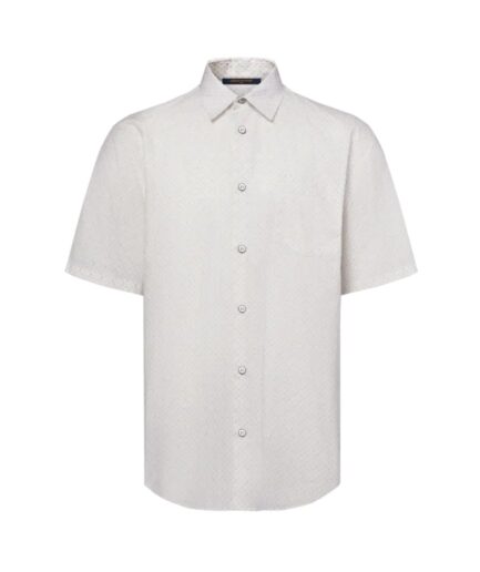 Louis Vuitton Monogram Cotton Shirt- Biege