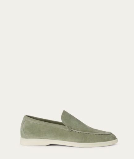 Loro Piana Summer Walk Loafer Suede – Powder Tea